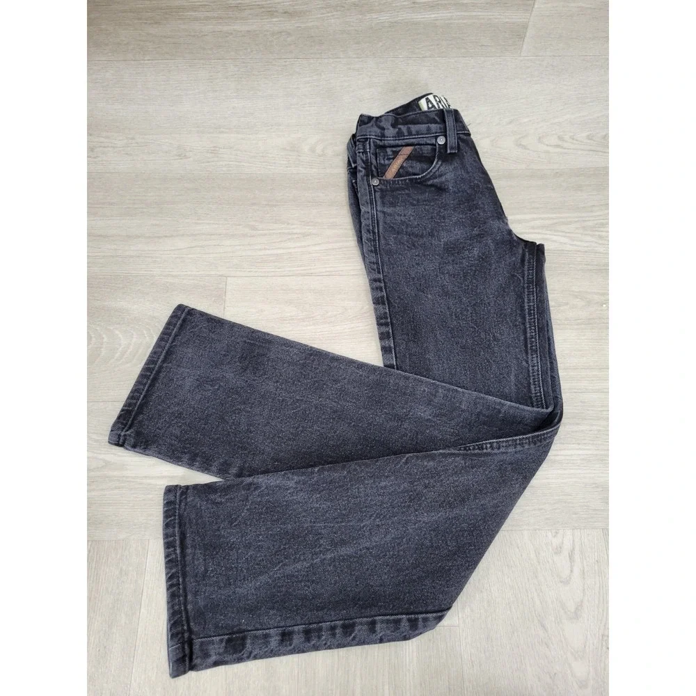 Ariat B5 Slim Jeans Boys 12 Dark Wash Denim Western Riding Pants Kids Casual